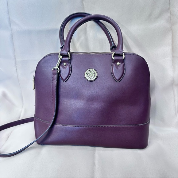 Anne Klein Plum Shoulder Bag - Picture 4 of 5